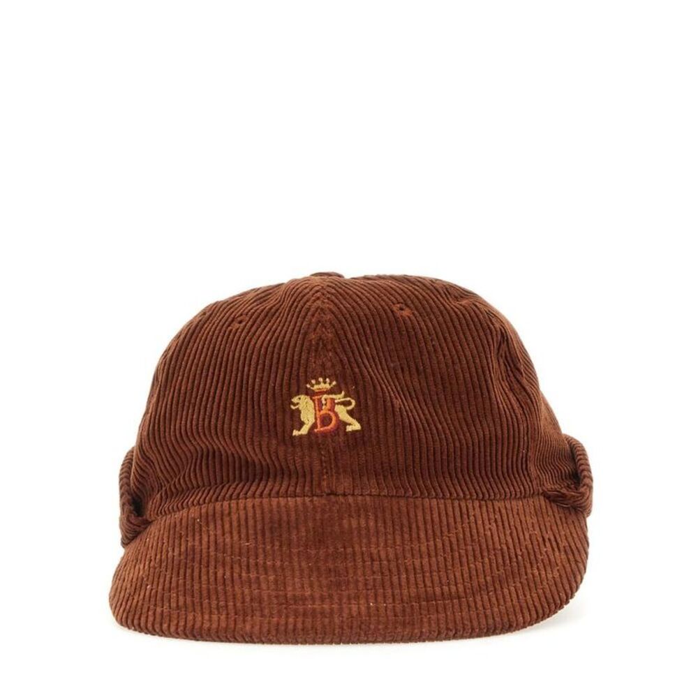 BARACUTA Corduroy Baseball Cap Men BROWN Hats & Caps